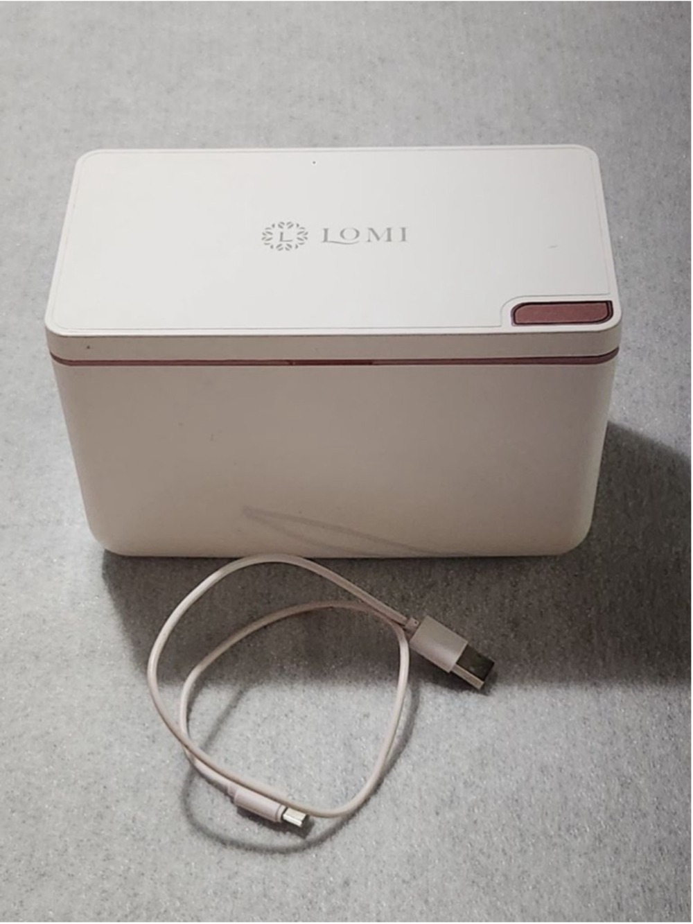 Lomi Beauty UV-C Light Self-Cleaning Makeup Box Sanitizer 360° Disinfection NEW